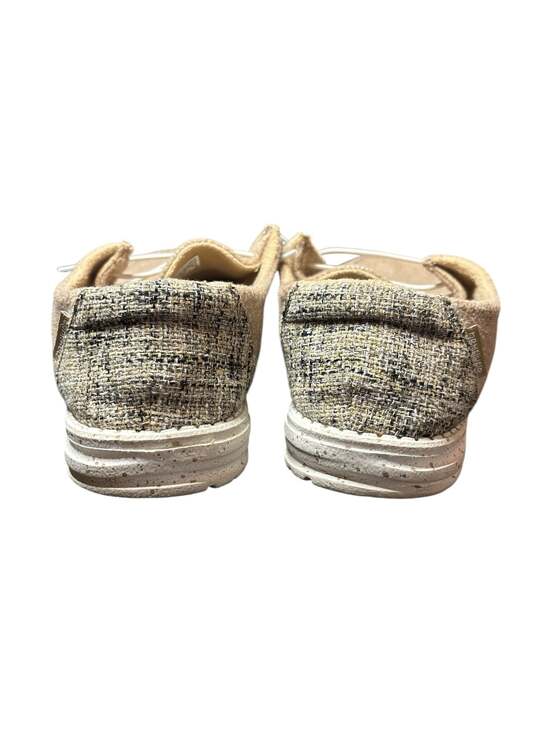 HEYDUDE Wendy Tan Wool Buckle Exclusive Women's Slip On Shoes Size 10 - Picture 3 of 6